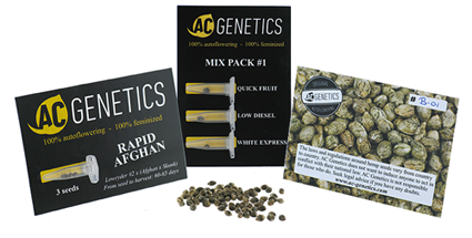 AC Genetics packaging AC Genetics packaging